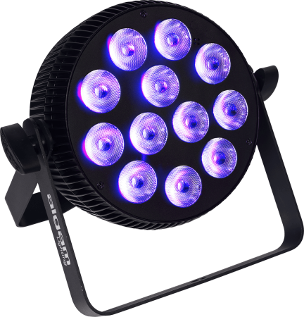 Image principale du produit SLIMPAR-1210-HEX Algam Lighting - Projecteur led plat 12 X 10W RGBWA + UV silencieux