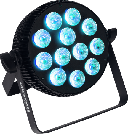 Image principale du produit SLIMPAR-1210-QUAD Algam lighting - Projecteur led plat 12 X 10W RGBW silencieux