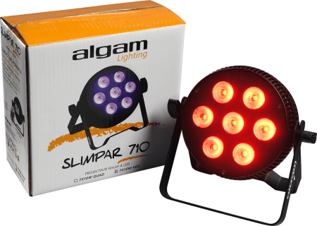 Image nº7 du produit SLIMPAR-710-HEX Algam Lighting - Projecteur led plat 7 X 10W RGBWA + UV silencieux