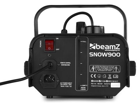 Image secondaire du produit Machine à neige BeamZ snow 900w Noir