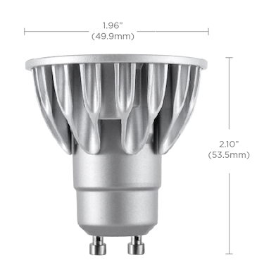 Image secondaire du produit Ampoule Led Soraa SM16GW-07-25D-927-03-S3 GU10 vivid 95 7,5W IRC 95 927 25°
