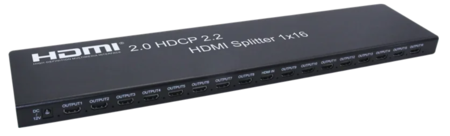 Image principale du produit splitter HDMI 4K répartiteur 1 entrée vers 16 sorties avec EDID