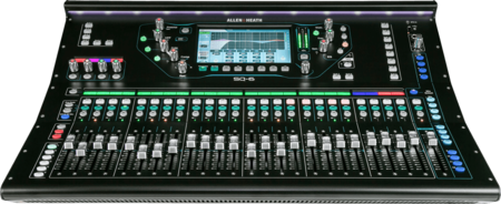 Image principale du produit Allen & heath SQ-6 mixage numérique 48 canaux 25 faders
