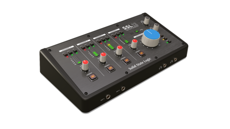 Image principale du produit SSL12 Solide State Logic - Carte son 4 entrées 4 sorties + 8 adat et midi