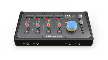 Image secondaire du produit SSL12 Solide State Logic - Carte son 4 entrées 4 sorties + 8 adat et midi