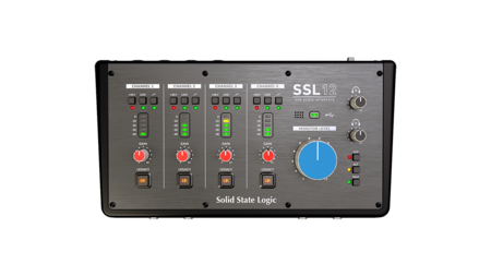 Image nº3 du produit SSL12 Solide State Logic - Carte son 4 entrées 4 sorties + 8 adat et midi