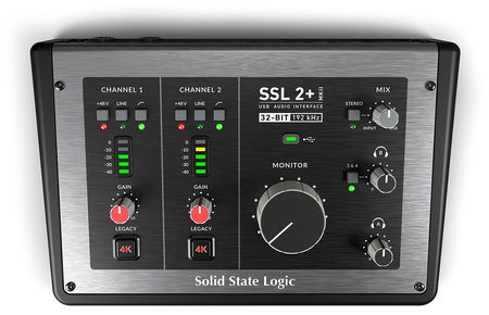 Image nº5 du produit SSL2+ MKII SSL - Carte son USB-C 2 entrées 4 sorties et midi