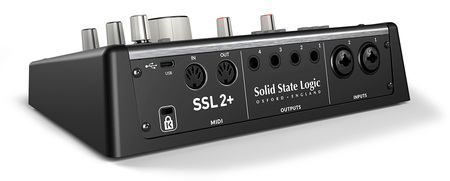 Image nº6 du produit SSL2+ MKII SSL - Carte son USB-C 2 entrées 4 sorties et midi