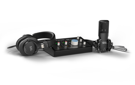 Image principale du produit SSL2+ RECORDINGPACK - Pack d'enregistrement voix carte son SSL2+ +avec micro studio et casque