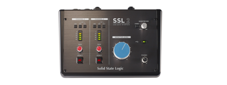 Image principale du produit Interface audio 2 entrees / 2 sorties Solid State Logic SSL2