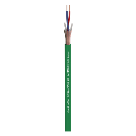 Image secondaire du produit Câble Micro Sommer cable Stage 22 2X0.22 mm2 Vert vendu au mètre