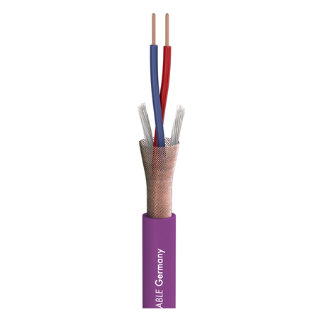 Image principale du produit Câble Micro Sommer cable Stage 22 2X0.22 mm2 violet vendu au mètre
