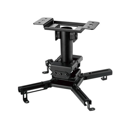 Image nº8 du produit Support plafond pour vidéoprojecteur, Orientable et inclinable, Hauteur 25cm, Noir