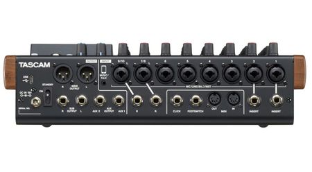 Image nº3 du produit Model 12 Tascam - Table de mixage analogique 10 pistes avec enregistreur sur carte SD