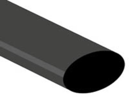 Image principale du produit Gaine thermorétractable 2:1 19mm NOIR longueur 1m