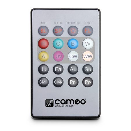 Image principale du produit Télécommande pour flat Par Cameo Flat par can remote