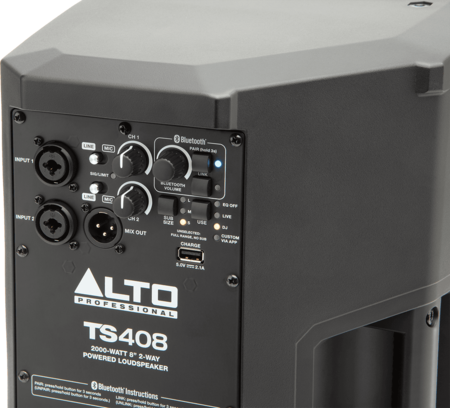 Image nº4 du produit Alto TS408 Enceinte active 8 pouces bi-amplifiée 1000W 127 dB SPL avec processeur et bluetooth