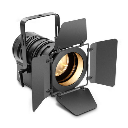 Image principale du produit Projecteur Led Cameo TS 40 WW pour Théâtre avec lentille plan convexe et LED blanc chaud 40 W boîtier noir