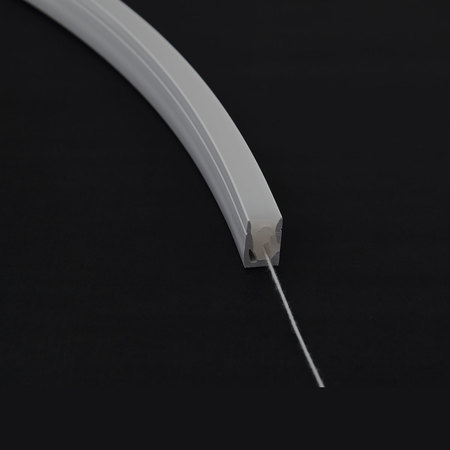 Image secondaire du produit TUBETAPE-B - Tube silicone 12X20mm pour effet néon avec Ruban led 10mm longueur 5m