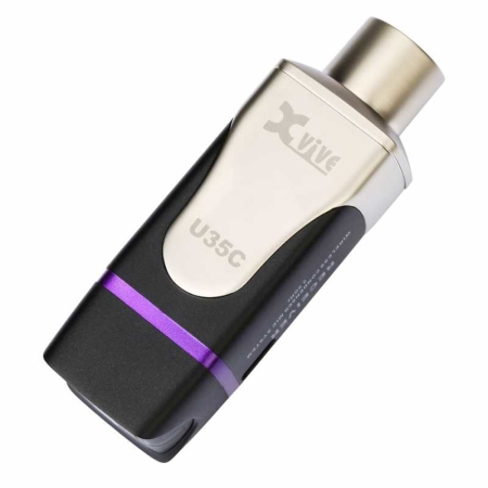 Image nº5 du produit U35C XVive - Système de transmission audio sans fil avec 48V bande 5.8Ghz