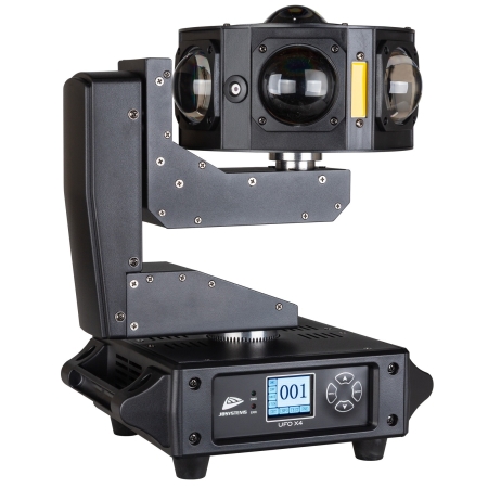 Image nº4 du produit UFO X4 JB Systems – effet soucoupe 4 en 1, 16 leds 40W RGBW + 108 leds RGBW + laser rgb + strobe