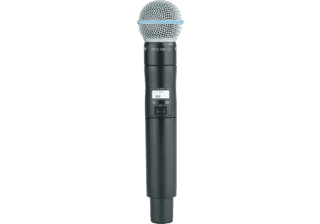 Image principale du produit ULXD2-B58-H51 Shure - Emetteur main beta 58 Shure bande H51 534 à 598 MHz