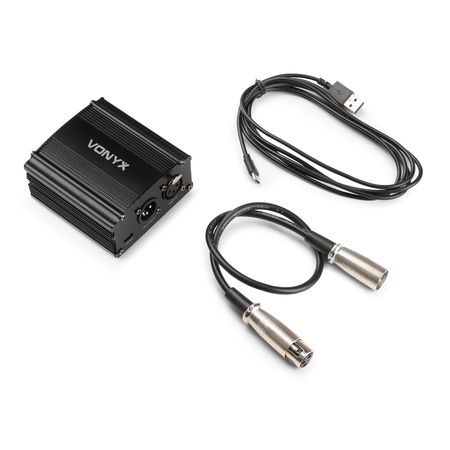 Image nº8 du produit VDX10 Vonyx - Alimentation fantôme sur USB-C pour micro statique XLR