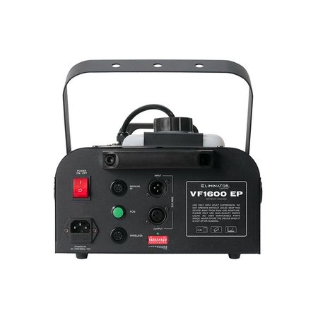 Image secondaire du produit VF1600 EP Eliminator Lighting - Machine à fumée 1650W DMX et télécommande