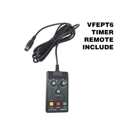 Image nº5 du produit VF1600 EP Eliminator Lighting - Machine à fumée 1650W DMX et télécommande