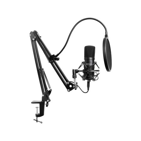 Image secondaire du produit Power Vibe B1 Bundle XLR micro studio avec suspension anti pop bonnette et câble