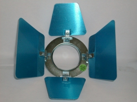 Image principale du produit Volets coupe flux pour PAR16 ALU diamètre 80mm
