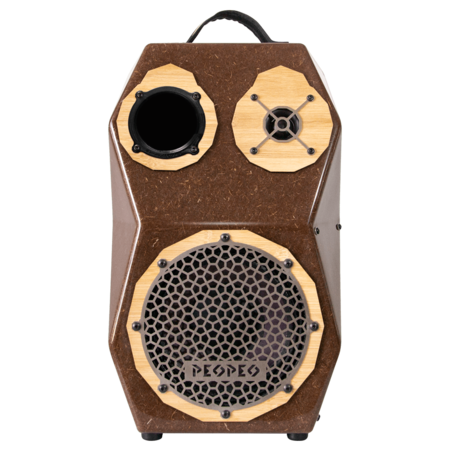 Image principale du produit Voodoo+ EVO Peopeo - Enceinte autonome Bluetooth puissante et légère look Clay