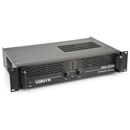 Image principale du produit VXA-2000 II Vonyx - Ampli de puissance 2X1000W sous 4 ohms