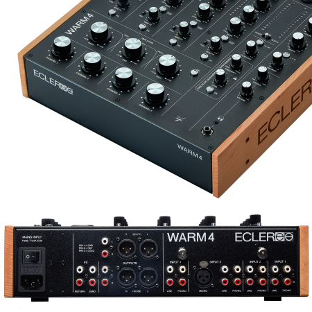 Image nº3 du produit WARM4 Ecler - Table de mixage analogique 4 canaux