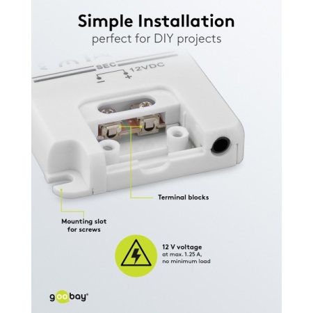 Image nº3 du produit LED-Trafo 12 V (DC), 15 W Goobay
