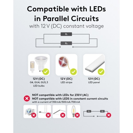 Image nº7 du produit LED-Trafo 12 V (DC), 15 W Goobay