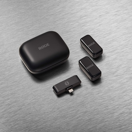 Image nº4 du produit Wireless micro C Rode - Système de micro pour téléphone 2 micros noirs + 1 récepteur USB-C