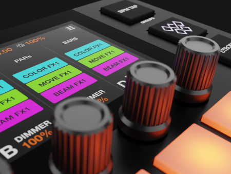 Image nº6 du produit Wolfmix W1 MK3 - Contrôleur DMX autonome pour DJ discothèques et animations