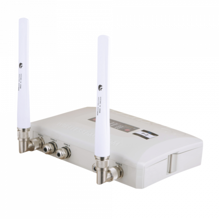 Image principale du produit WhiteBox F-2 G5 Wireless solution - Emetteur récepteur répéteur DMX sans fil IP66 2 univers