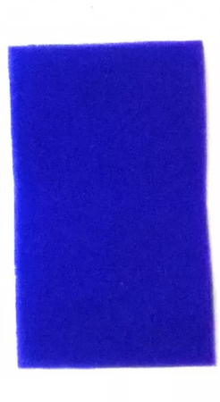 Image principale du produit Mousse arrière interne bleue pour micro Shure Super 55