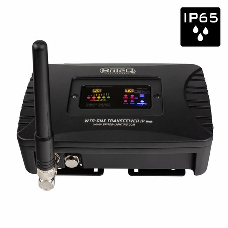 Image secondaire du produit WTR-DMX IP MK2 Briteq - Emetteur récepteur DMX sans fil compatible CRDMX et W-DMX