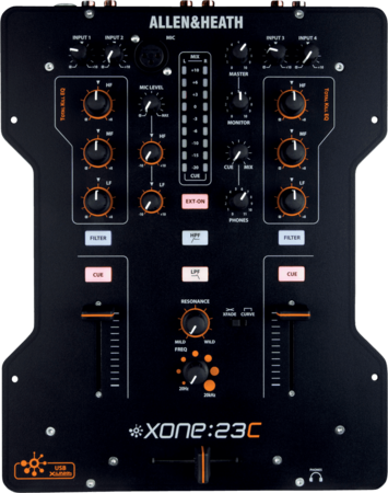 Image nº5 du produit Xone 23c Allen & Heath - Table de mixage DJ 2 voies + USB.