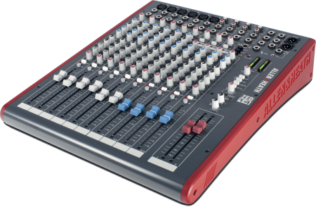 Image principale du produit Allen & Heath ZED-14 - mixage USB sans effet - 6 in mono, 4 stéréo, 4 AUX